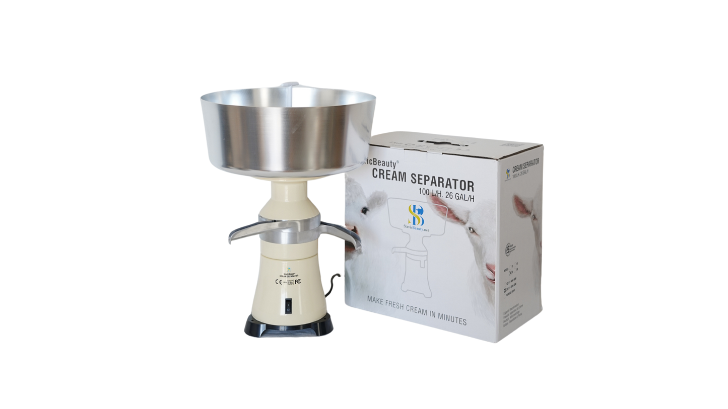 Slavic Beauty Cream Separator 100 Ltr/Hr - 26 Gal/Hr