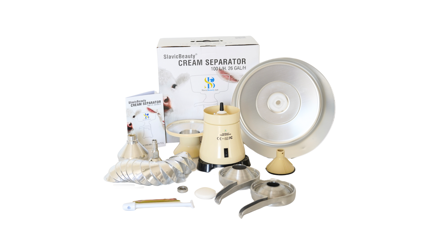 Slavic Beauty Cream Separator 100 Ltr/Hr - 26 Gal/Hr