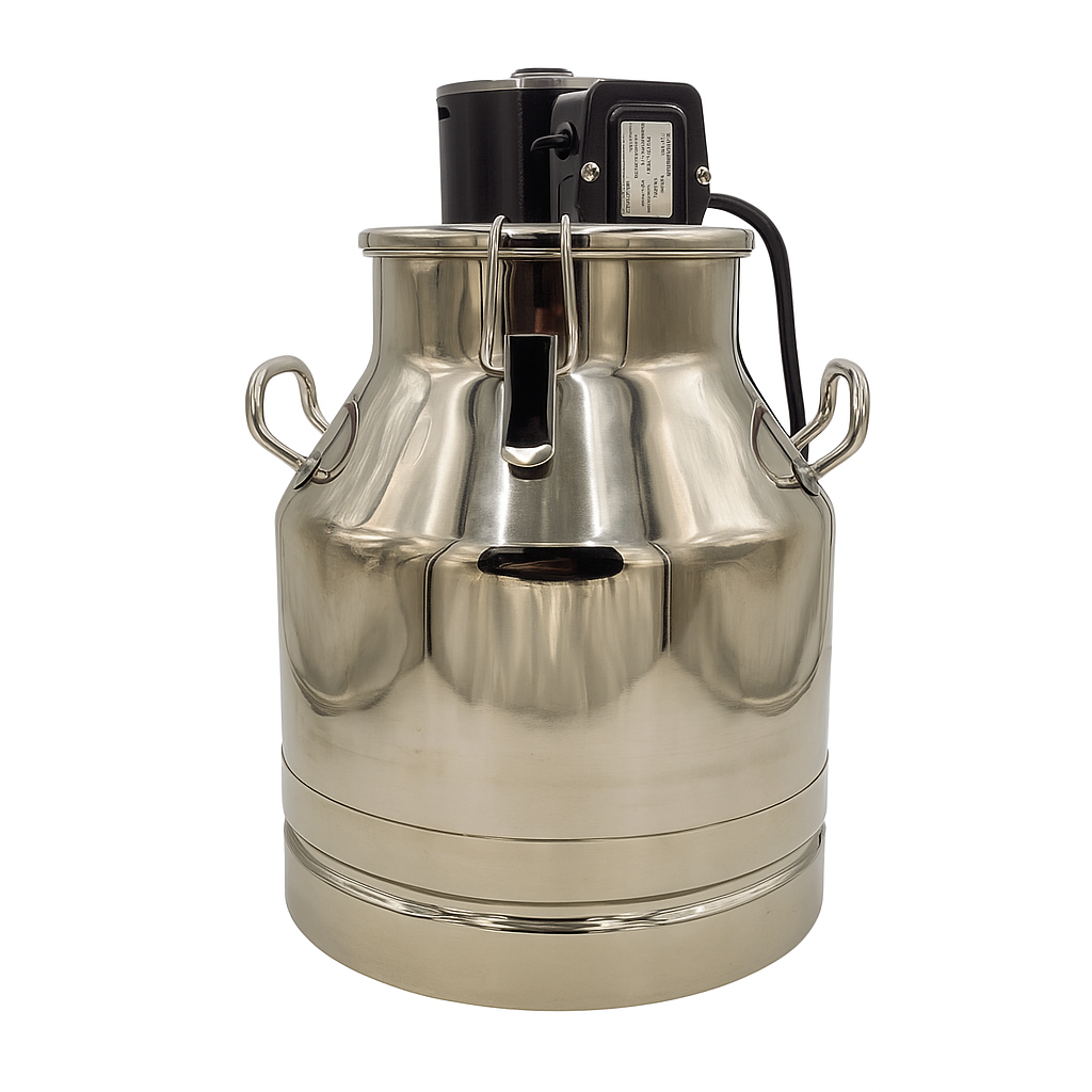 Electric Butter Churn with Stainless Steel Body