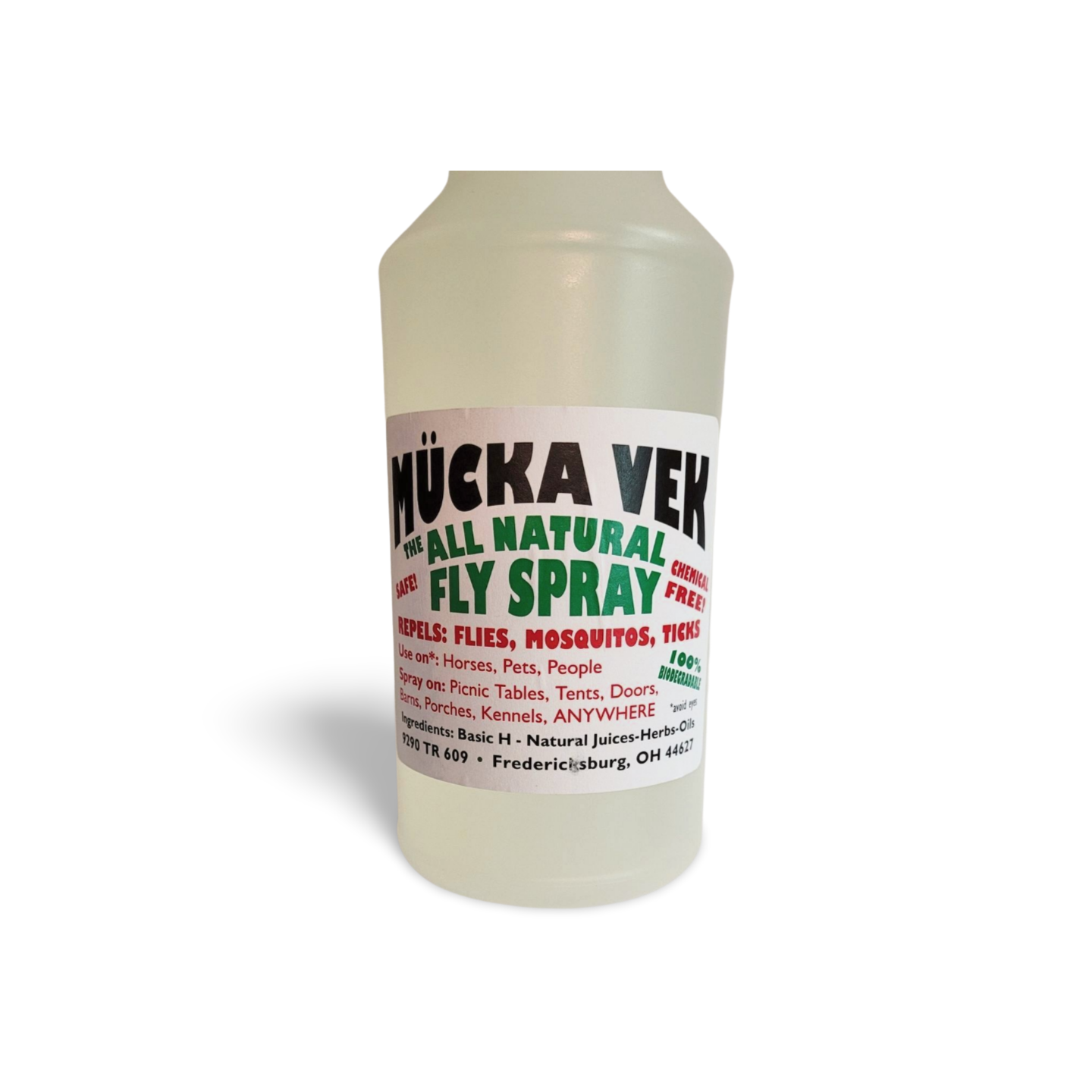 All-Natural Fly Spray – Safe for Horses, Pets & People