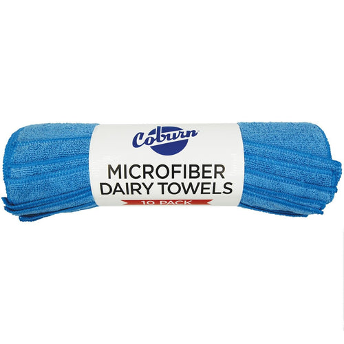 Blue Microfiber Dairy Towels--pk/10Milk FiltrationShenandoah Homestead Supply715407465740