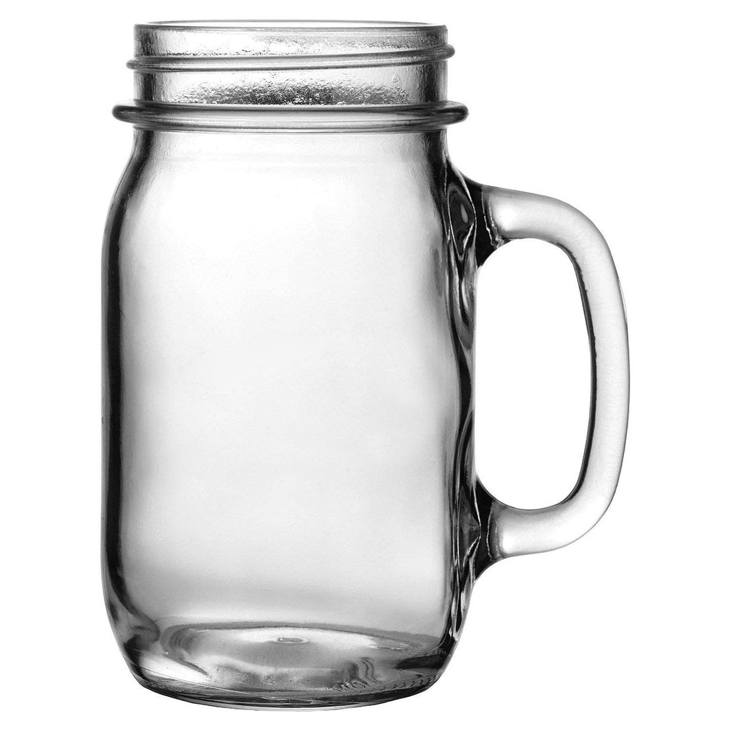 Heavy Glass Jar Drinking MugShenandoah Homestead Supply