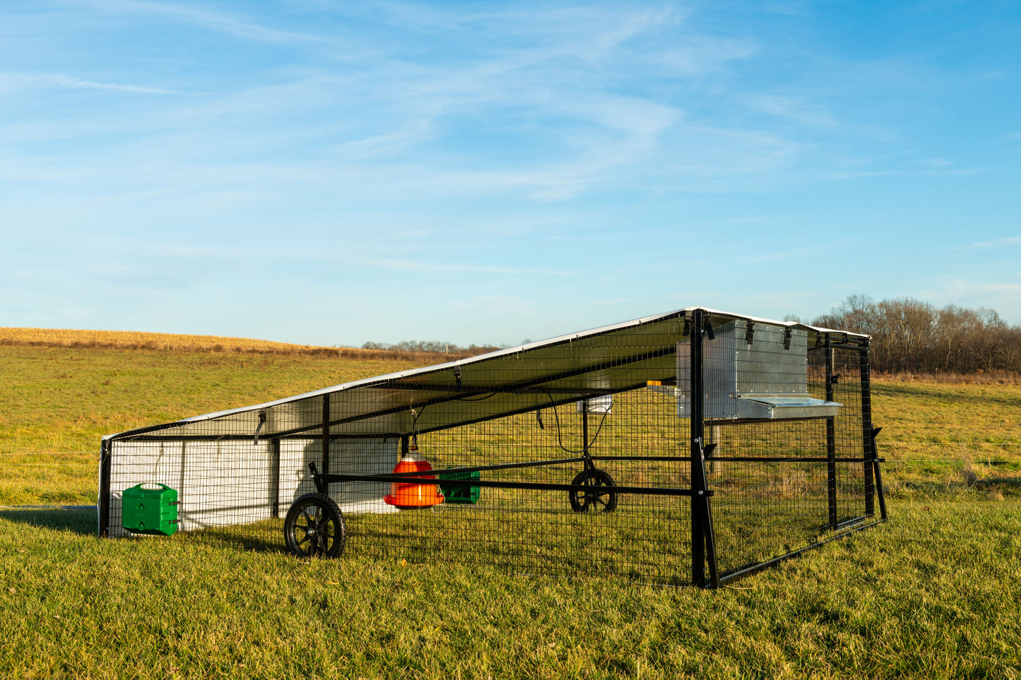 Steel Portable Chicken Coops