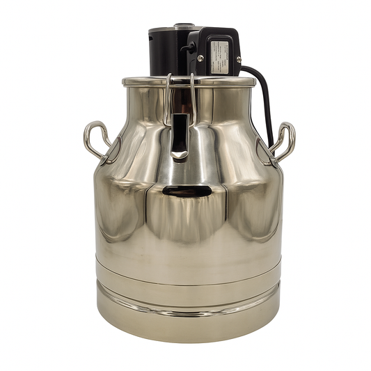 Electric Butter Churn with Stainless Steel Body