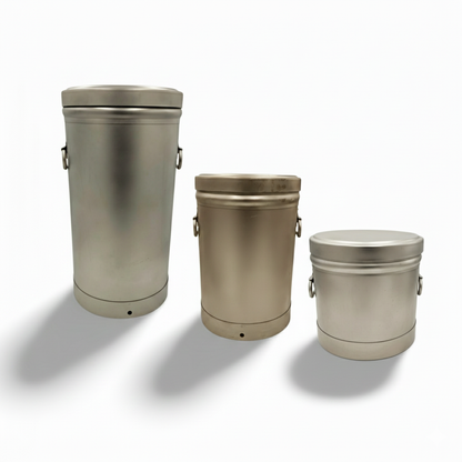 American Made Cheese Cans / 304 Stainless Steel