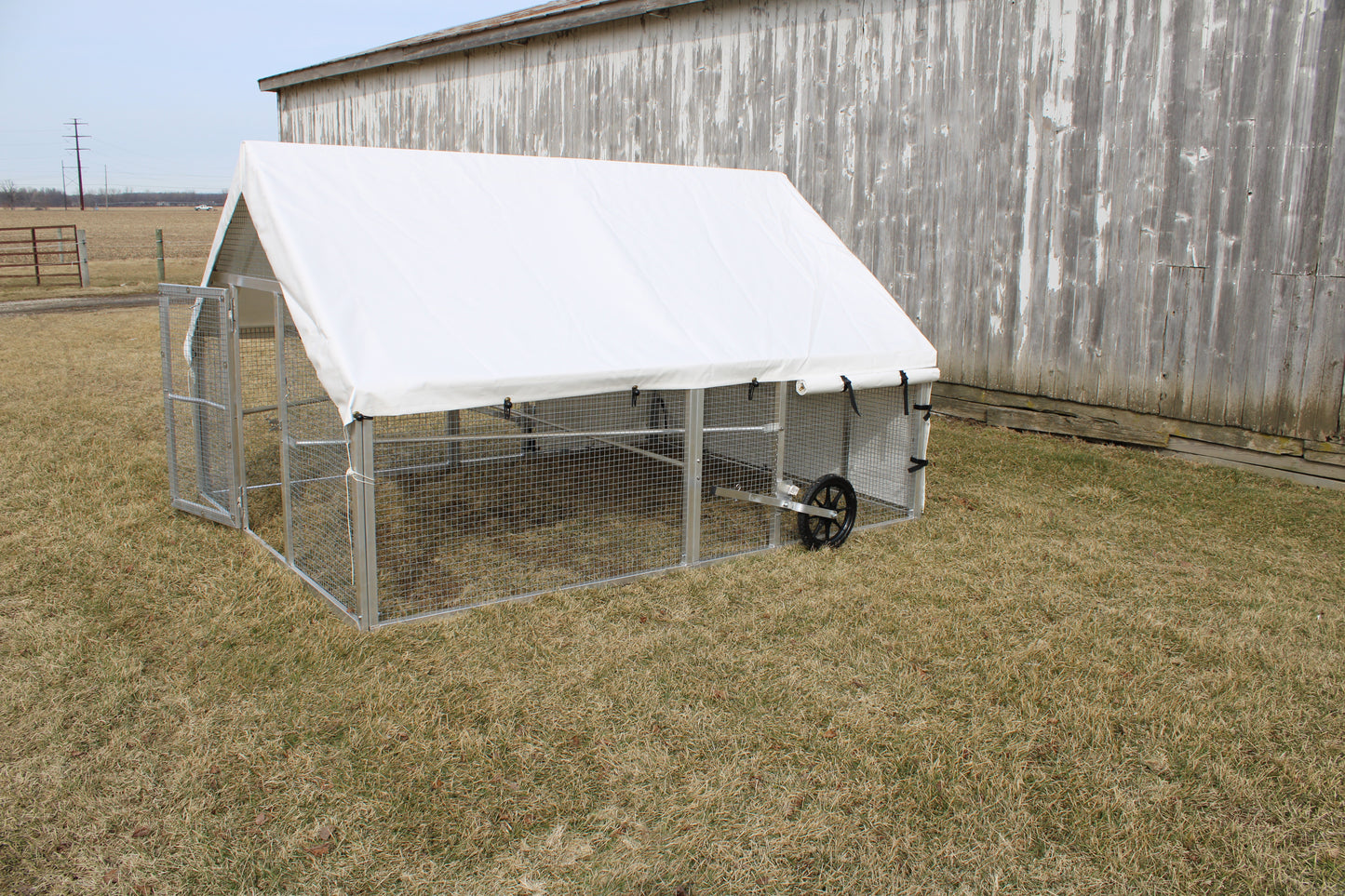 Aluminum Portable Chicken Coops