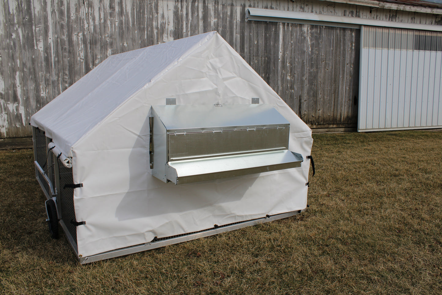 Aluminum Portable Chicken Coops