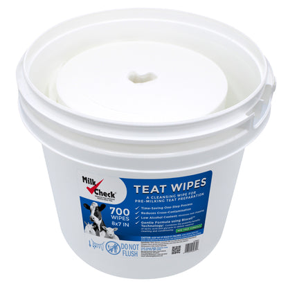 Milk Check Teat Wipes