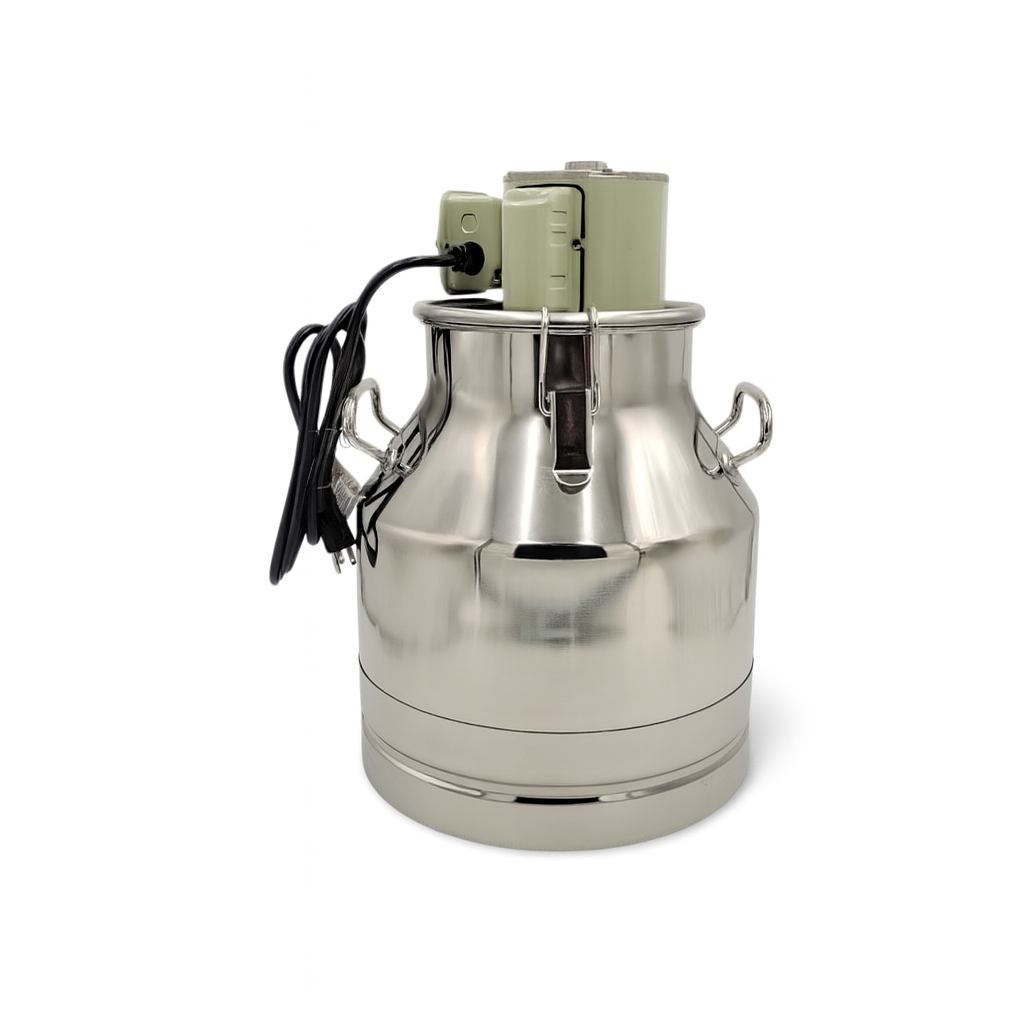 Electric Butter Churn 2.6 Gallon Capacity with Stainless Steel Body ...
