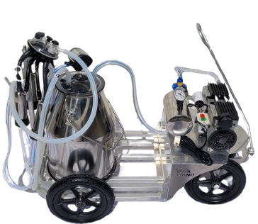NEW!  Electric Milker with Cart Kit (Paragon Mfg. Single Cluster)