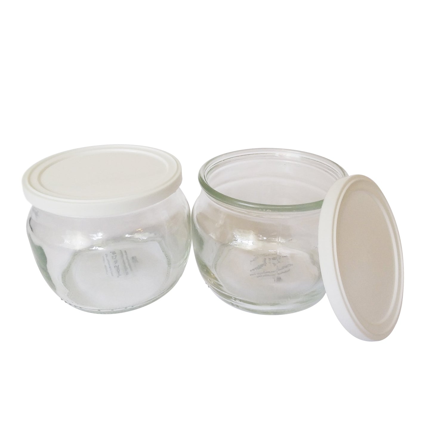 Replacement Lids (6 Pack) for 8 oz. Yogurt Jars