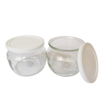 Replacement Lids (6 Pack) for 8 oz. Yogurt Jars