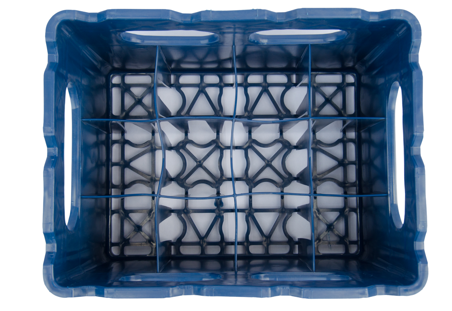 Bargain Cave Plastic Crate for Glass Milk Bottles / Commercial Duty