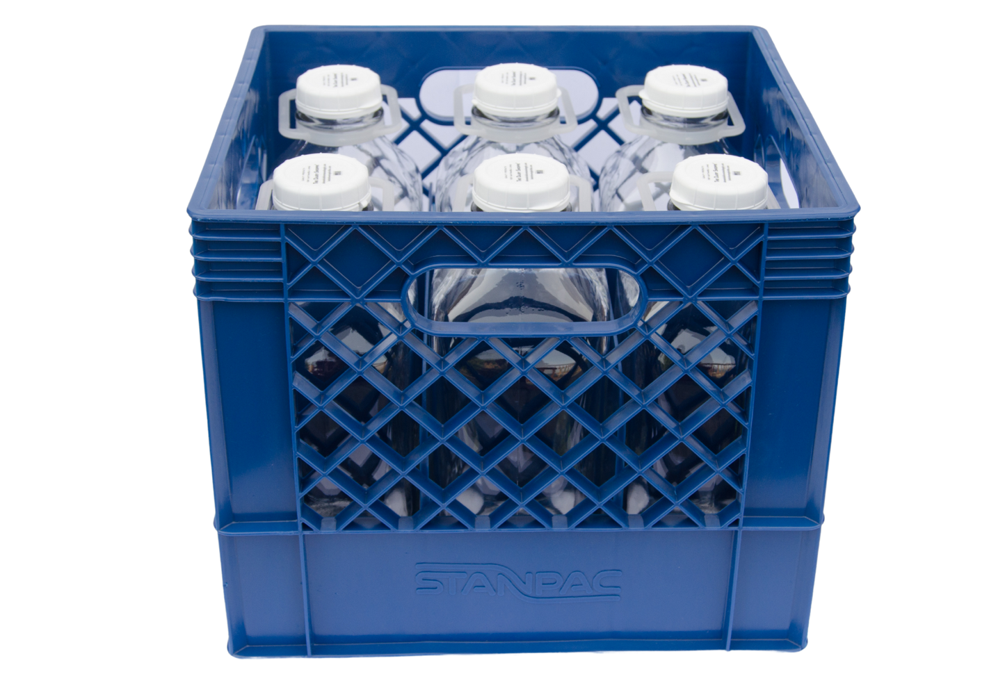 Bargain Cave Plastic Crate for Glass Milk Bottles / Commercial Duty