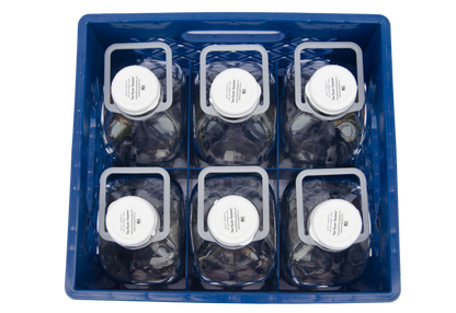Bargain Cave Plastic Crate for Glass Milk Bottles / Commercial Duty