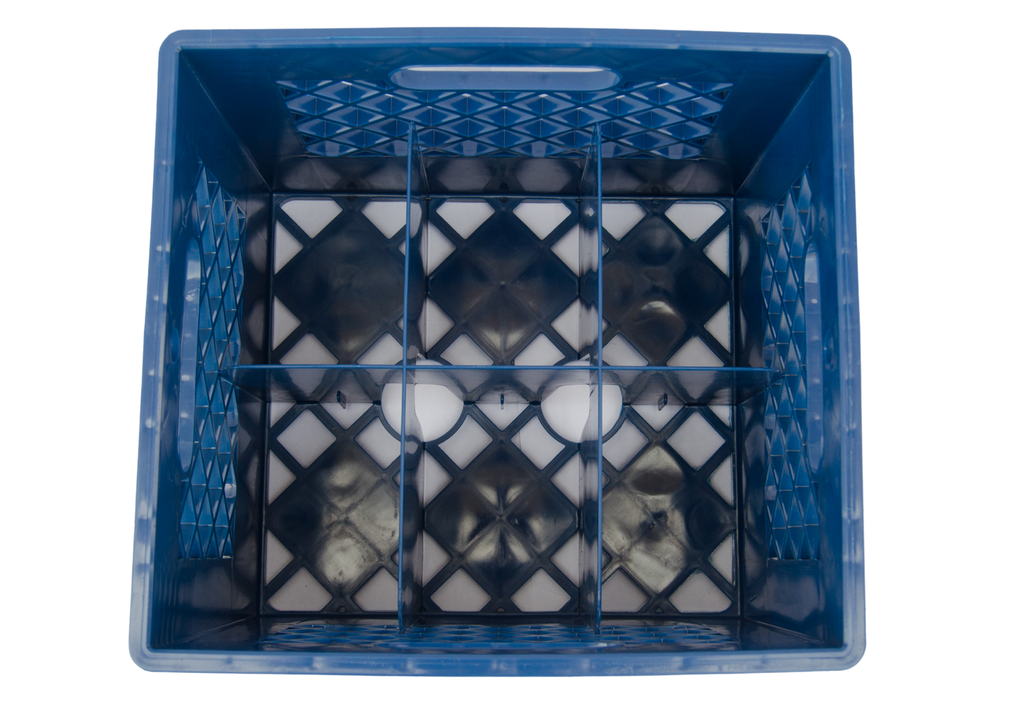 Bargain Cave Plastic Crate for Glass Milk Bottles / Commercial Duty