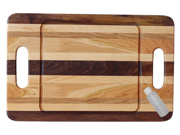 Cutting Board with Curved Handle Style 2