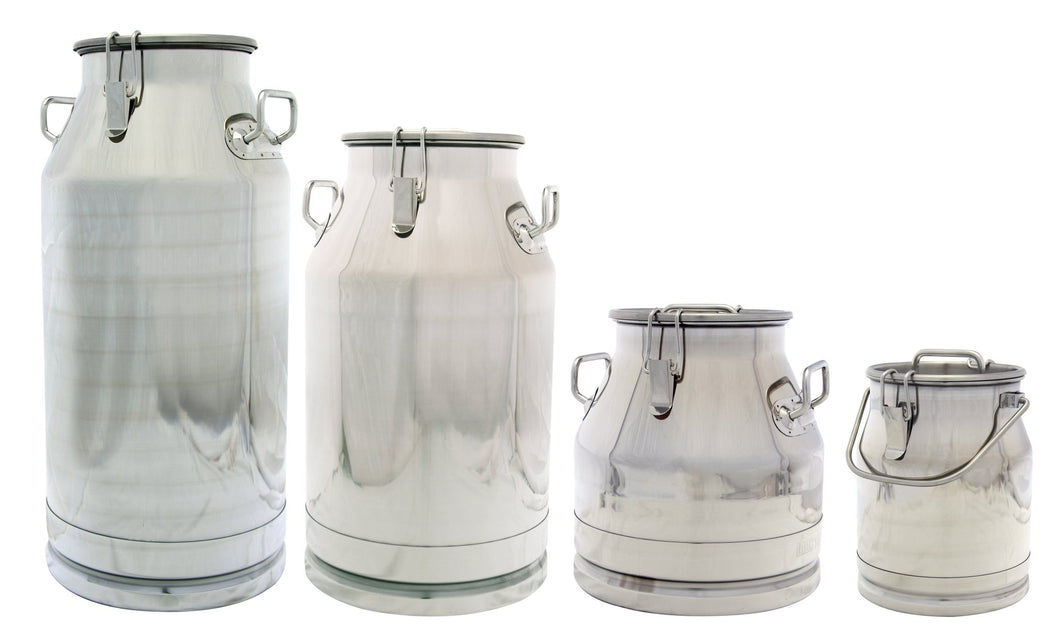 Large Stainless Steel Milk Tote Cans – Shenandoah Homestead Supply