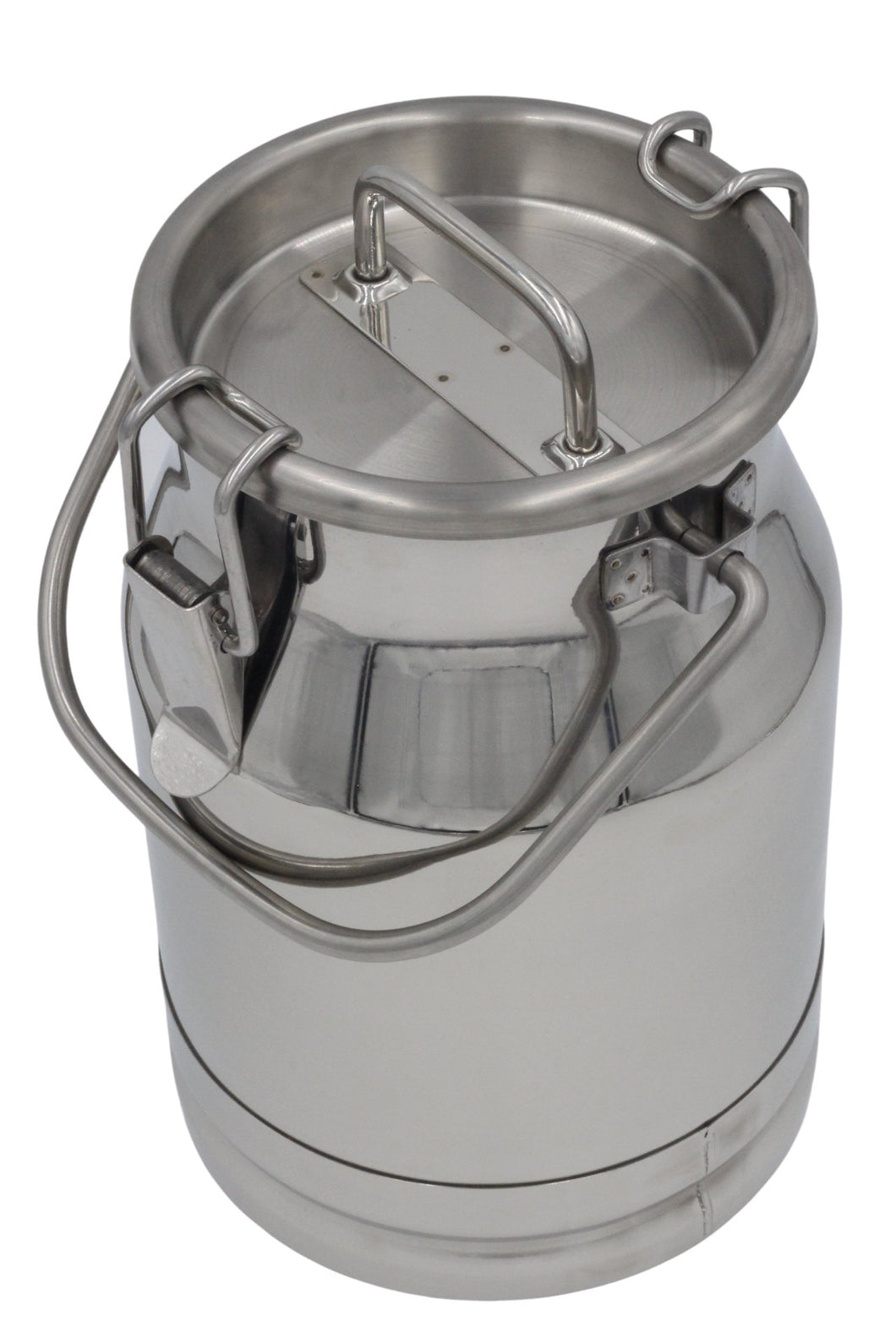 Stainless Steel Milk Pail Bucket with Lid & Handle – Shenandoah Homestead  Supply