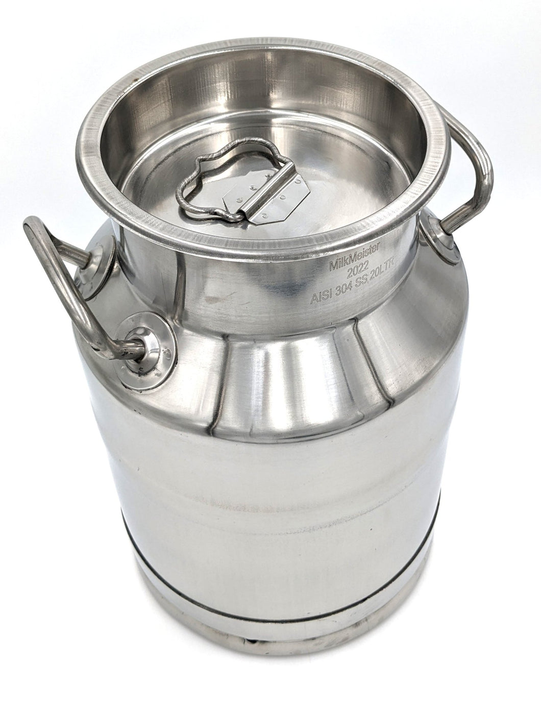 Vollrath 59764 4.9 oz. Mini Milk Can Stainless Steel Creamer