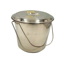Stainless Steel Milk Pail Bucket with Lid & HandleMilk CansShenandoah Homestead Supply