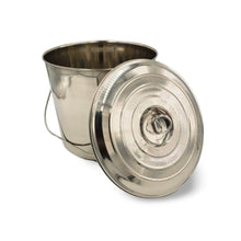 Stainless Steel Milk Pail Bucket with Lid & HandleMilk CansShenandoah Homestead Supply
