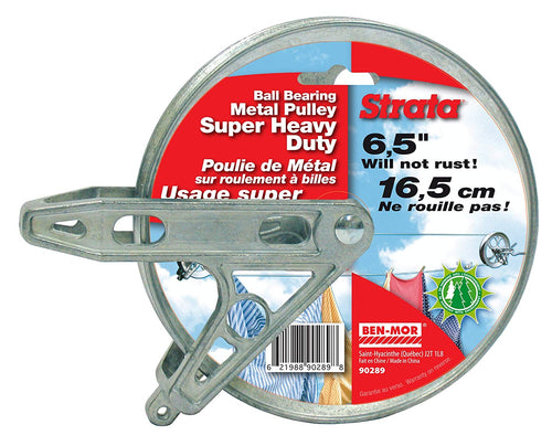Strata 6.5'' Metal Heavy Duty Pulley -- Ball Bearing StyleShenandoah Homestead Supply